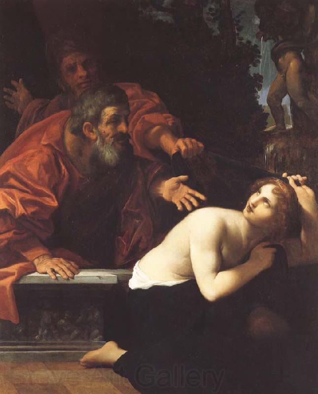 Ludovico Carracci Susannah and the Elders Germany oil painting art